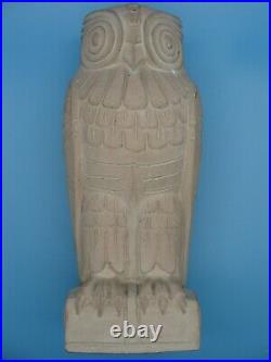 1930s Rare LEE LAWRIE Art Deco OWL Owls BOOKEND Library of Congress Art Deco