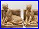 Antique-1924-Rookwood-Pottery-Brown-Marble-Panther-Bookends-William-McDonald-01-qdw