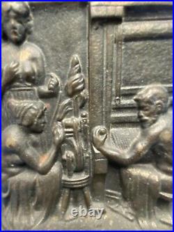 Antique Bronze Art deco Nouvea Egyptian Bookends