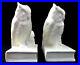 Antique-Rookwood-OWL-Perched-on-a-BOOK-BOOK-ENDS-or-PAPER-WEIGHTS-2655-1946-01-qx