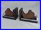 Antique-Vintage-French-Art-Deco-Carved-Oak-Doves-Rosewood-and-Chrome-Bookends-01-ge