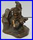 Art-Deco-Bronzed-Metal-Spelter-Native-Indian-6-5-Inch-High-THE-SCOUT-1-Bookend-01-cti
