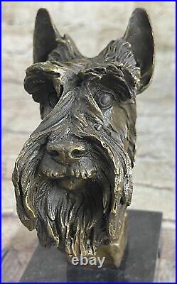 Art Deco Scottish Terrier Bronze Bookend Book End Museum Quality Artwork Figure