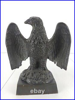 Art Deco Vintage Large 8 Brass Swan Bookends Bird Sculpture Statue Figurines