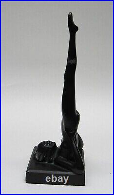 Authentic Art Deco FRANKART Nude Statue ca. 1922-30's Signed