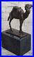 Charming-Bronze-Hot-Cast-Painted-Camel-Art-Deco-Sculpture-Bookend-Figurine-01-zsn