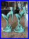 Frankart-Nude-Nymph-Frog-Green-Painted-Metal-9-5-ART-DECO-Bookends-01-txd