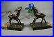 French-Antique-ART-DECO-Bookends-Spelter-Bronzed-Deer-Fawn-Marble-Base-Pair-01-jen