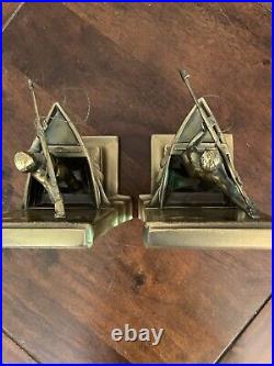 Jb Jennings Brothers Book Ends A Dead Whale Or A Stove Boat Fisherman Whaler