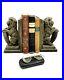 Lion-Holding-Shield-Heavy-Cement-Bookends-Collectible-Office-Decor-01-hizh