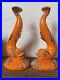 MCM-Ceramic-Orange-Fish-Bookends-Statues-Pair-Vintage-Tall-Fish-Figurines-Set-01-hahd