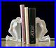 MINT-Lalique-Reverie-Bookends-11850-French-Crystal-Signed-Retail-4300-01-hkx