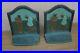 Pair-Antique-Painted-Angelus-Call-to-Prayer-Bookends-Cast-Iron-Framers-Harvest-01-pl