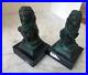 Pair-Bronze-Lion-Shield-Marble-Base-Bookends-01-oi