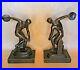 Pompeian-Bronze-Bookends-1930-Olympic-Discus-Thrower-Excellent-Condition-01-zp