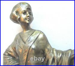 RARE Bookends period Art Deco, CHIPARUS Style Women's Prom Dress