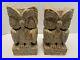 RARE-Vintage-ONE-OF-A-KIND-ART-DECO-STONE-CARVED-OWL-BOOKENDS-10-Lbs-READ-01-ollj
