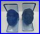 Rare-Pair-Vintage-New-Martinsville-Solid-Glass-Blue-Art-Deco-Lady-Head-Bookends-01-ia