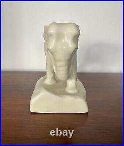 Rookwood Art Pottery Elephant Single Bookend Sculpture #2444d Antique 1930