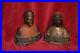 VINTAGE-SET-OF1920s-POMPEIAN-BRONZE-DANTE-BEATRICE-BOOKENDS-MALE-FEMALE-RED-01-ihu