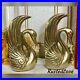 Vintage-Art-Deco-Solid-Brass-Swan-Book-Ends-Paperweights-Bird-Hollywood-Regency-01-ruzo