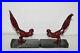 Vintage-Jb-Hirsch-French-Art-Deco-Red-Pheasant-Bookends-book-Ends-marble-Base-01-yja