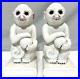 Vintage-Rare-White-Capuchin-Monkey-Bookends-EXCELLENT-Condition-1-withRed-Ears-01-afgw