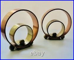 Walter von Nessen Chase Hoops and Balls Bookends